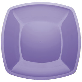 Plastové Talíř Plochá Šeřík Square PS 300mm (144 Kousky)