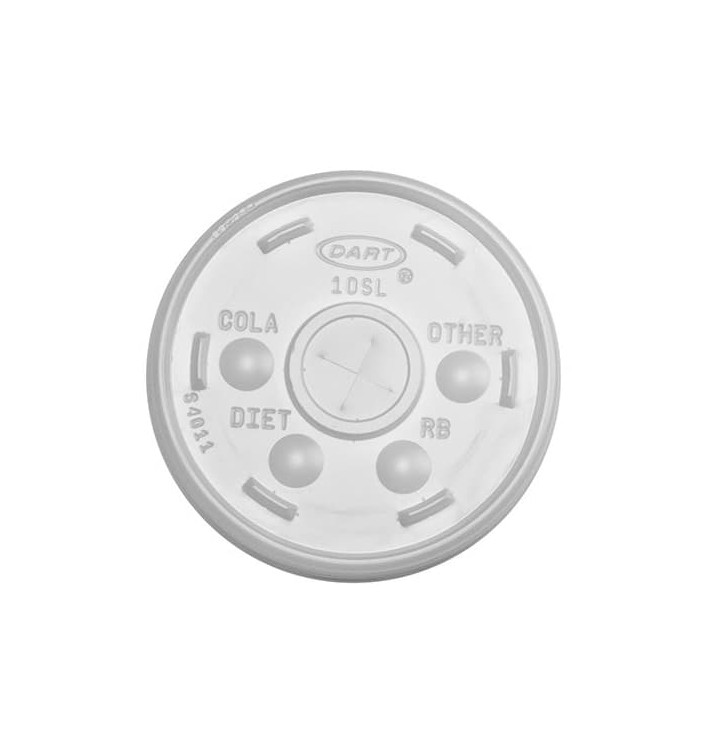 Víčko Plastové Ps Křížem na Kelímek FOAM Ø9,4cm (100 Kousky) Víčko Plastové Ps Křížem na Kelímek FOAM Ø9,4cm (100 Kousky)