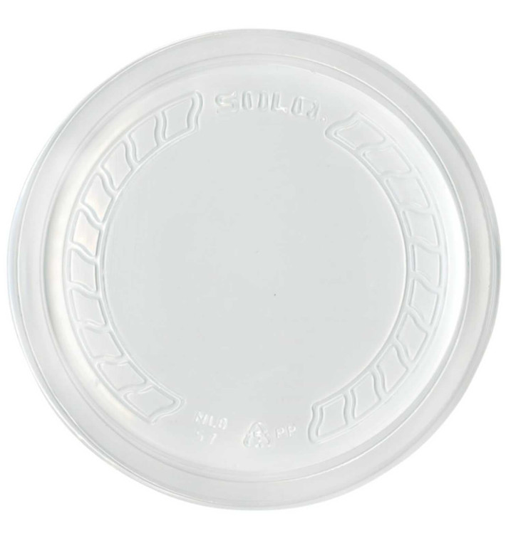 Plastové Víčko PP "Deli" Průsvitný Ø120mm (50 Kousky) Plastové Víčko PP "Deli" Průsvitný Ø120mm (50 Kousky)