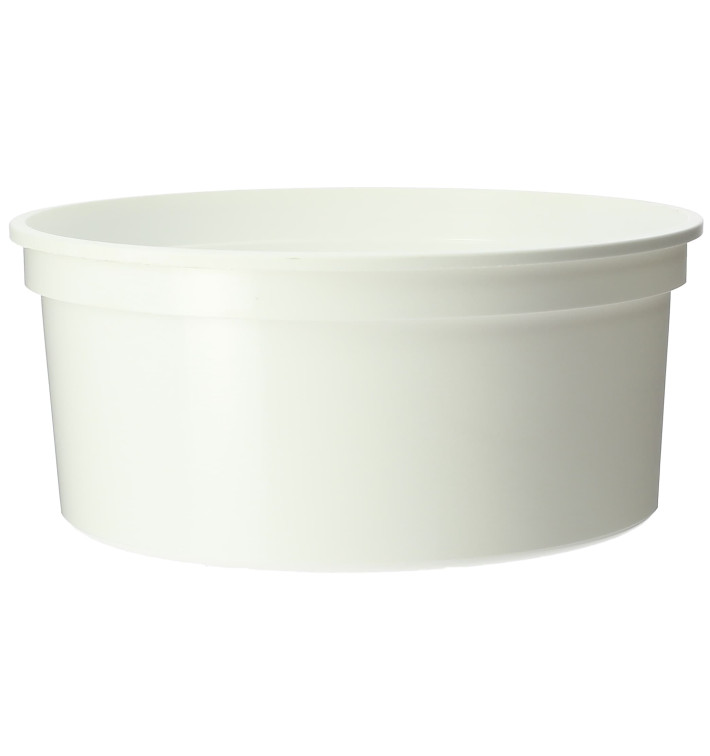 Plastová Miska Bílá 350ml Ø11,5cm (50 Kousky) Plastová Miska Bílá 350ml Ø11,5cm (50 Kousky)