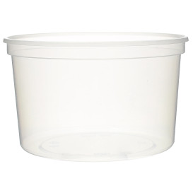 Plastová Miska Průhledný PP 500 ml Ø11,5cm (50 Kousky)