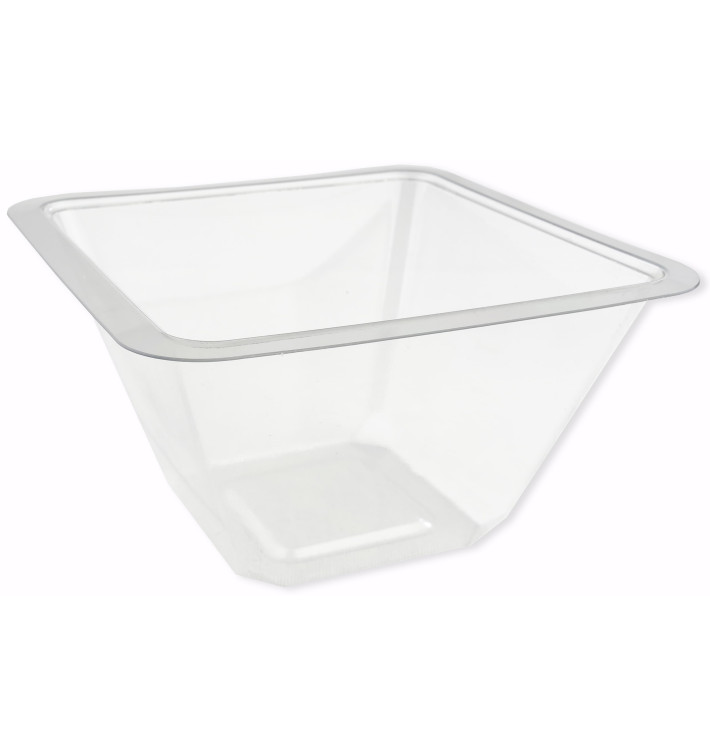 Plastové Misky PET s Tepelné Těsnění 375ml 120x120x70mm (50 Kousky) Plastové Misky PET s Tepelné Těsnění 375ml 120x120x70mm (50 Kousky)