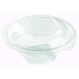 Misky Kulatý s Víčko s Víčkem PET 600ml (200 Kousky)