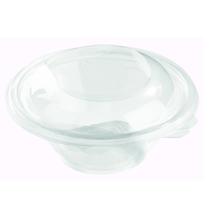 Misky Kulatý s Víčko s Víčkem PET 600ml (200 Kousky) Misky Kulatý s Víčko s Víčkem PET 600ml (200 Kousky)