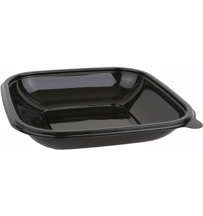Plastové Misky Černá PET 500ml 175x175x40mm (300 Kousky) Plastové Misky Černá PET 500ml 175x175x40mm (300 Kousky)