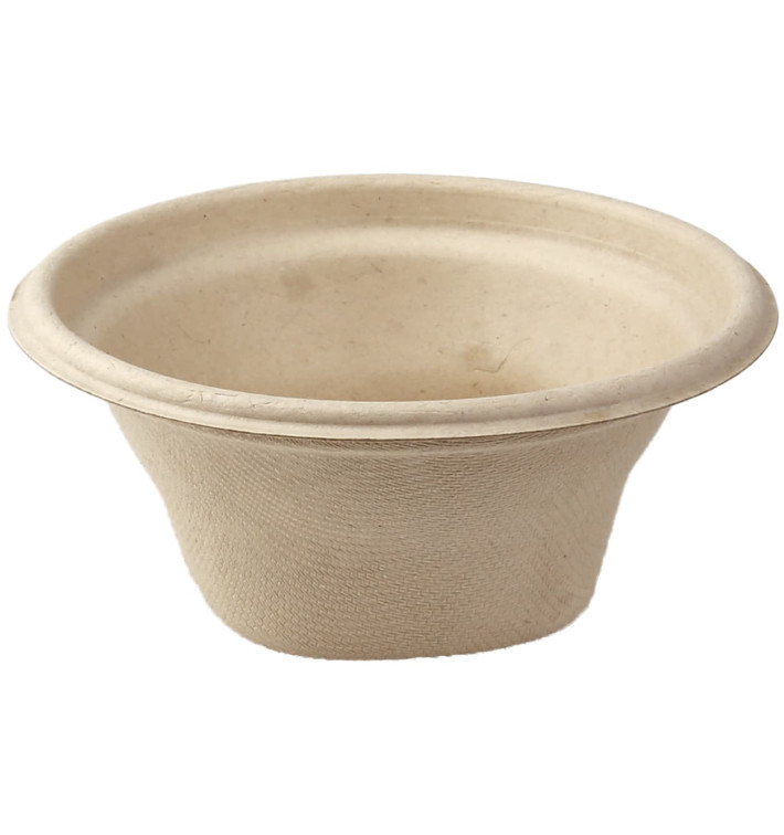Misky z Cukrové Třtiny 250ml Ø13cm (1000 Kousky) Misky z Cukrové Třtiny 250ml Ø13cm (1000 Kousky)