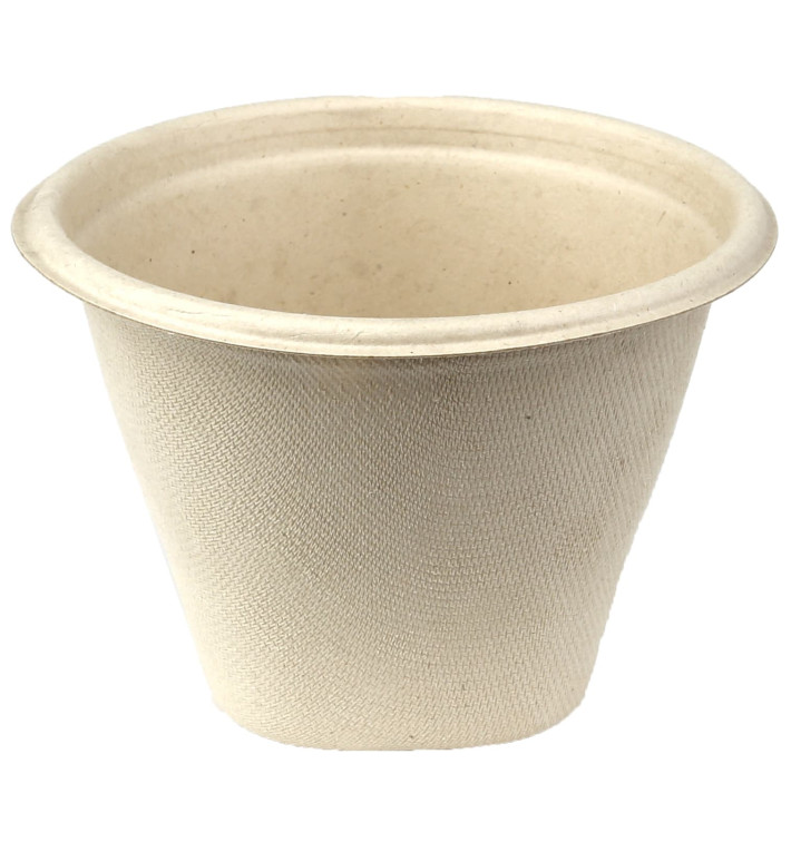 Misky z Cukrové Třtiny 500ml Ø13cm (1000 Kousky) Misky z Cukrové Třtiny 500ml Ø13cm (1000 Kousky)