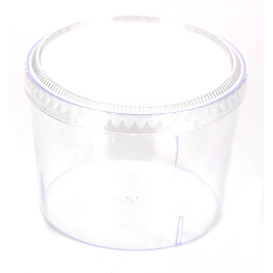 PlastovéPlastové Víčko na Kelímek pro Ochutnávky Průhledný 8,3cm (20 Kousky)