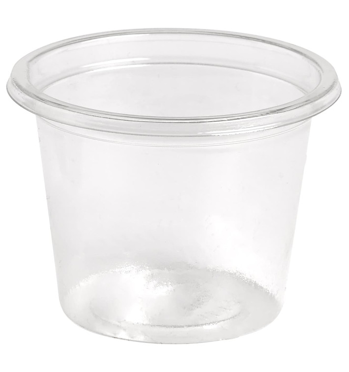 Misk na Omáčky PET Krystal 30ml Ø4,5cm (250 Kousky) Misk na Omáčky PET Krystal 30ml Ø4,5cm (250 Kousky)