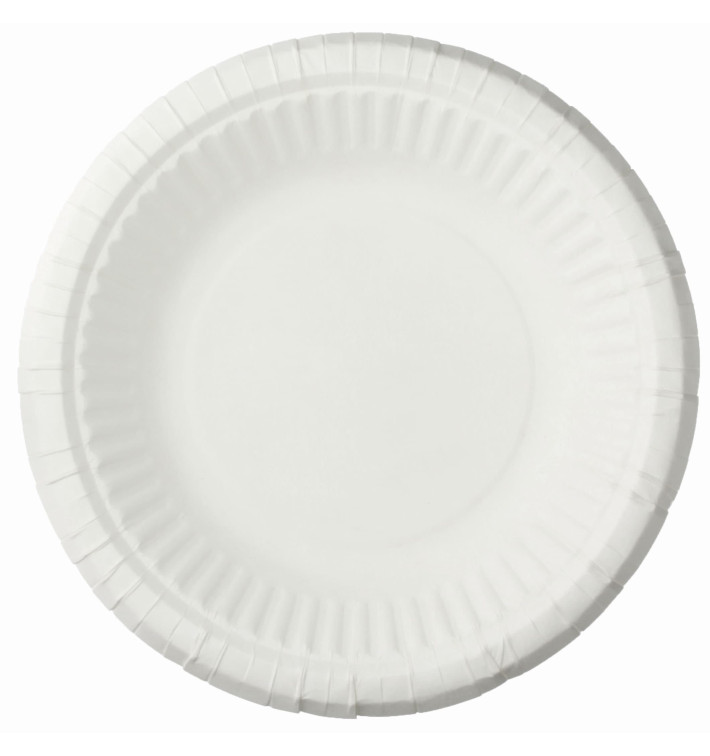 Papírové Talíř na Polévku Bílý Ø19cm (50 Kousky) Papírové Talíř na Polévku Bílý Ø19cm (50 Kousky)