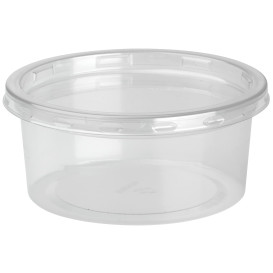 Miska PET DeliLite s Víčko 7,6Oz/217ml (500 Kousky)