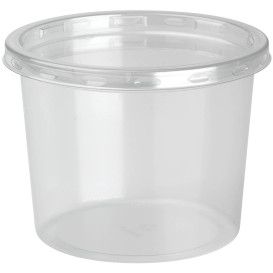 Miska PET DeliLite s Víčko 9,8Oz/279ml (50 Kousky)
