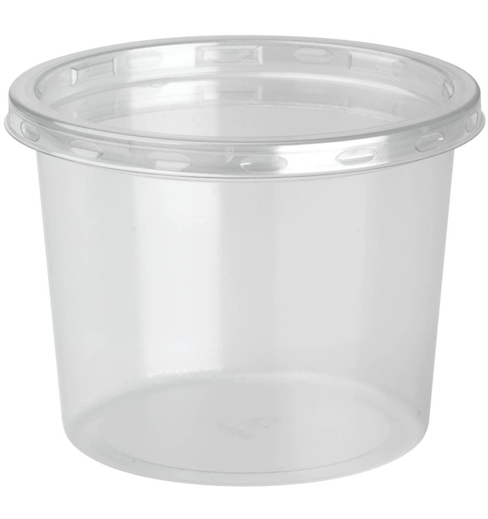 Miska PET DeliLite s Víčko 9,8Oz/279ml (50 Kousky) Miska PET DeliLite s Víčko 9,8Oz/279ml (50 Kousky)