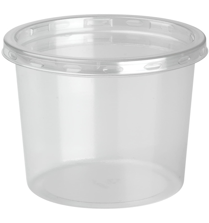 Miska PET DeliLite s Víčko 13,2Oz/374ml (50 Kousky) Miska PET DeliLite s Víčko 13,2Oz/374ml (50 Kousky)