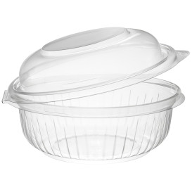 Plastové Misky PET " Prezentační " s Víčkem Vysoký 360ml (75 Kousky)