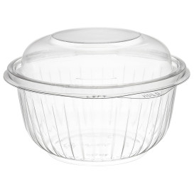 Plastové Misky PET " Prezentační " s Víčkem Vysoký 475ml (300 Kousky)
