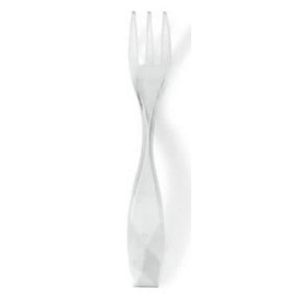 Mini Vidlička pro Ochutnávky " Charme " Čirý 10cm (2400 Kousky)