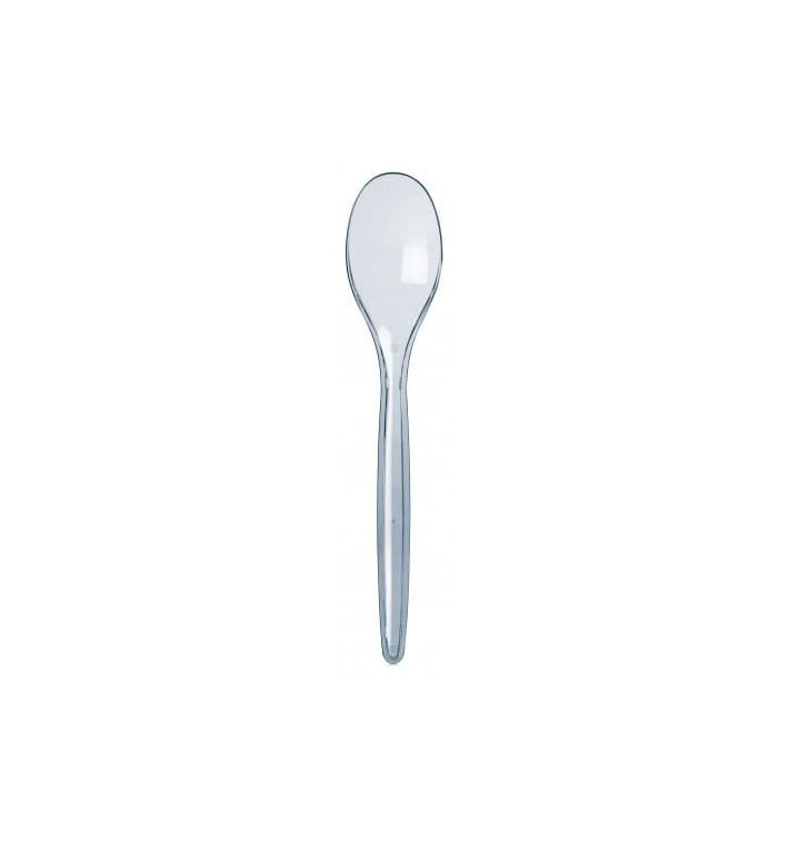Plastová lžíce Luxury Průhledný 175mm (2000 Kousky) Plastová lžíce Luxury Průhledný 175mm (2000 Kousky)