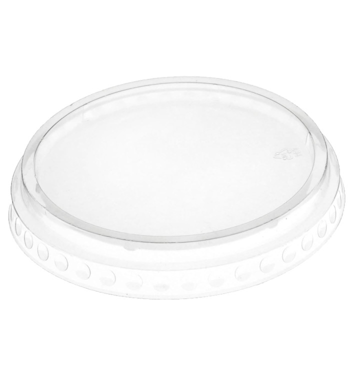 Ploché Víčko Zavřeno PET Krystal Ø9,5cm (112 Kousky) Ploché Víčko Zavřeno PET Krystal Ø9,5cm (112 Kousky)