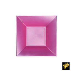 Plastové Talíř Hluboký Broskev Pěkný Pearl PP 180mm (25 Kousky)