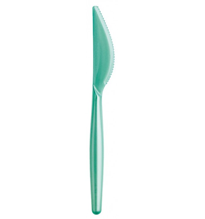 Plastový Nůž Easy PS Tiffany Perlový 185 mm (20 Kousky)