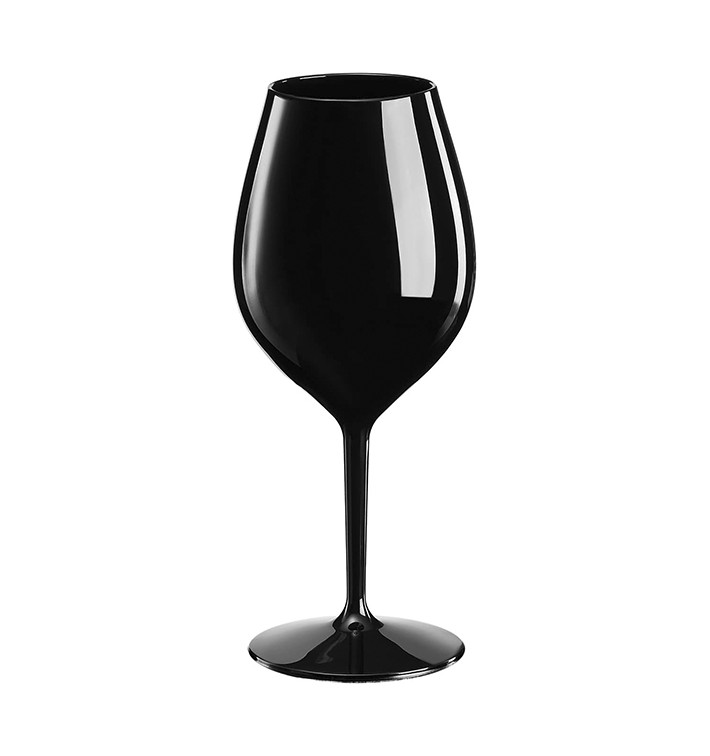 Pohárek Opakovaně Použitelné na Víno Tritan Černá 510ml (1 Kousky) Pohárek Opakovaně Použitelné na Víno Tritan Černá 510ml (1 Kousky)