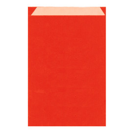 Papírová Kraft Obálka Červená 12+5x18cm (125 Kousky)