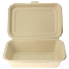 Menu Box z Cukrové Třtiny 175x125x53mm (50 Kousky)