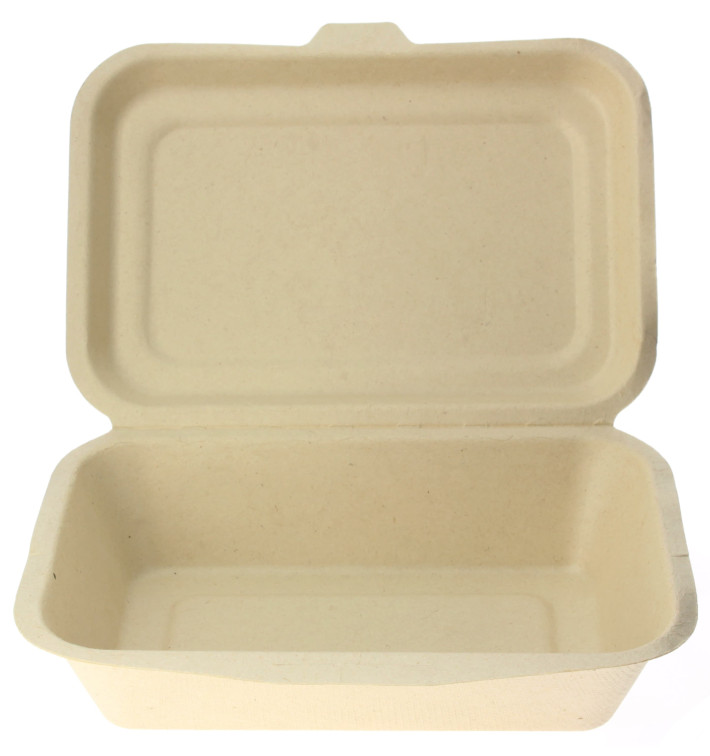 Menu Box z Cukrové Třtiny 175x125x53mm (50 Kousky) Menu Box z Cukrové Třtiny 175x125x53mm (50 Kousky)