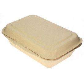 Menu Box z Cukrové Třtiny 175x125x53mm (50 Kousky)