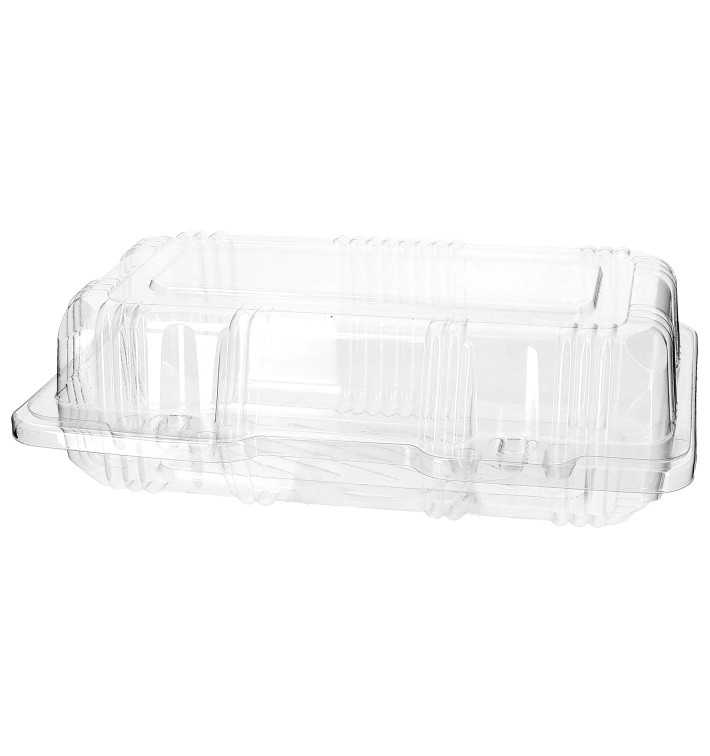 Obaly Víčko s Víčkem na Výrobky PET 18x9,5x6cm (20 Kousky) Obaly Víčko s Víčkem na Výrobky PET 18x9,5x6cm (20 Kousky)