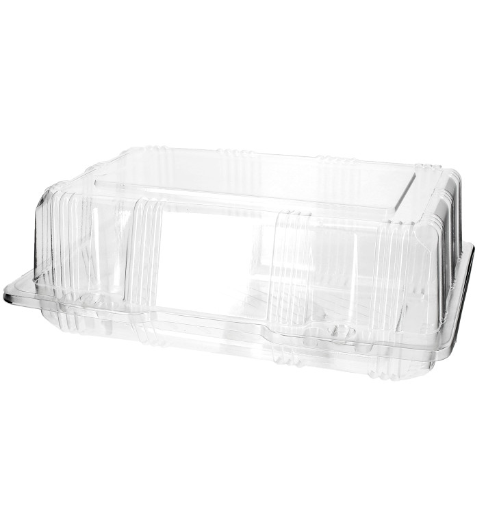 Obaly Víčko s Víčkem na Výrobky PET 22x14,5x8cm (20 Kousky) Obaly Víčko s Víčkem na Výrobky PET 22x14,5x8cm (20 Kousky)