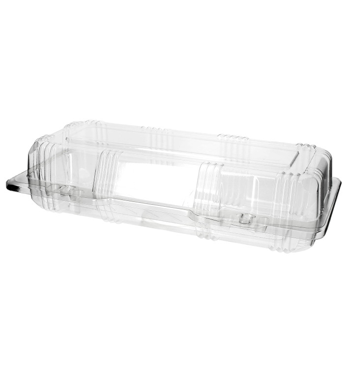 Obaly Víčko s Víčkem na Výrobky PET 24x10x6cm (220 Kousky) Obaly Víčko s Víčkem na Výrobky PET 24x10x6cm (220 Kousky)