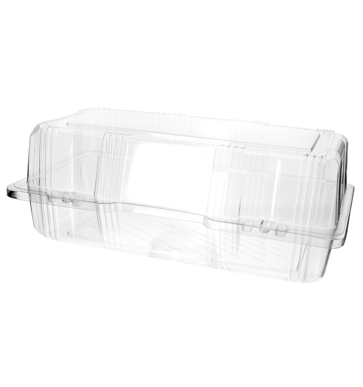 Obaly Víčko s Víčkem na Výrobky PET 26x13x10cm (220 Kousky) Obaly Víčko s Víčkem na Výrobky PET 26x13x10cm (220 Kousky)