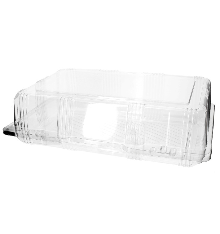 Obaly Víčko s Víčkem na Výrobky PET 28x18x8cm (220 Kousky) Obaly Víčko s Víčkem na Výrobky PET 28x18x8cm (220 Kousky)