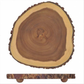 Podnos pro Prezentaci Stůl Dřevěný Ø305x35mm (1 Kousky)