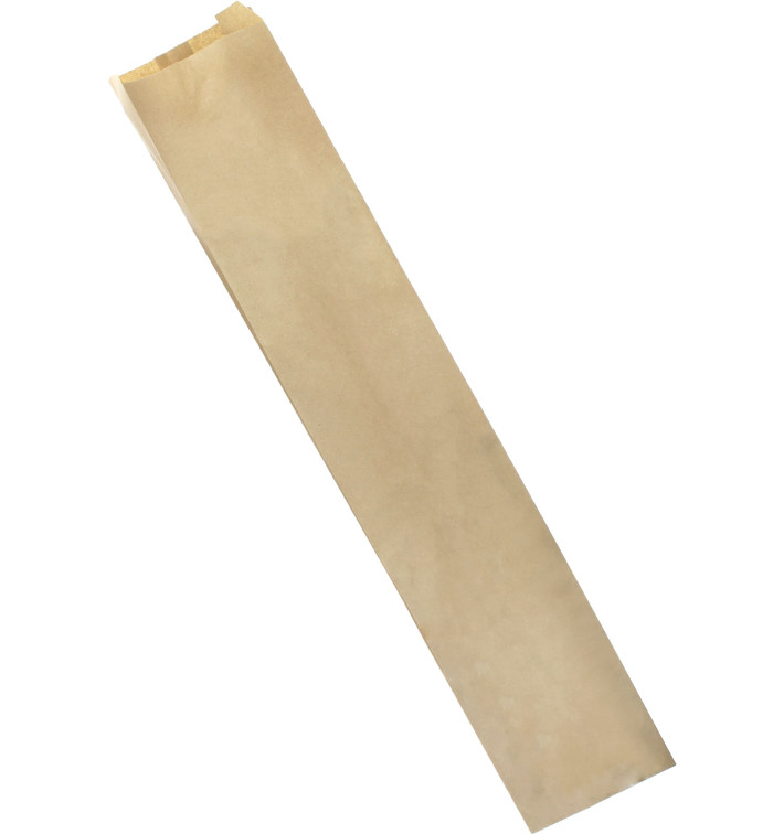 Papírové Sáčky Kraft 9+5x24cm (1000 Kousky) Papírové Sáčky Kraft 9+5x24cm (1000 Kousky)