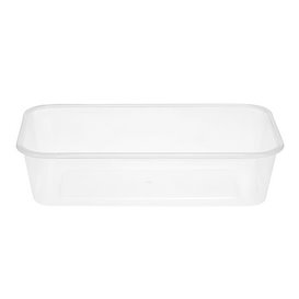 Plastová Miska Obdélníkový PP 500 ml (500 Kousky)