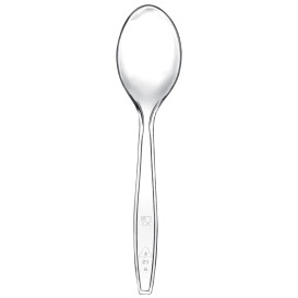 Plastová lžíce Premium PS Průhledný 190mm (50 Kousky)