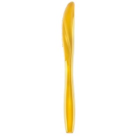 Plastový Nůž PS Premium Zlato 190mm (1000 Kousky)