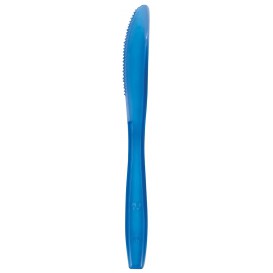 Plastový Nůž PS Premium Modrý 190mm (50 Kousky)