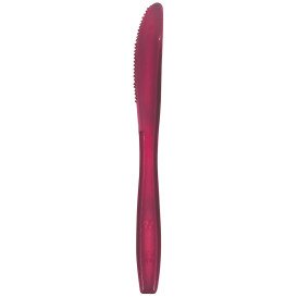 Plastový Nůž PS Premium Bordeaux 190mm (50 Kousky)