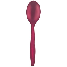 Plastová lžíce PS Premium Bordeaux 190mm (50 Kousky)