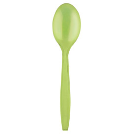 Plastová lžíce PS Premium Zelené Vápno 190mm (50 Kousky)