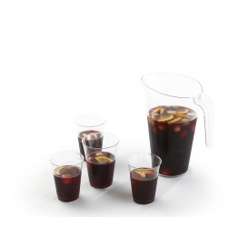 Plastové Kelímek PS Vstřikovaný Průhledný 250ml (500 Kousky)