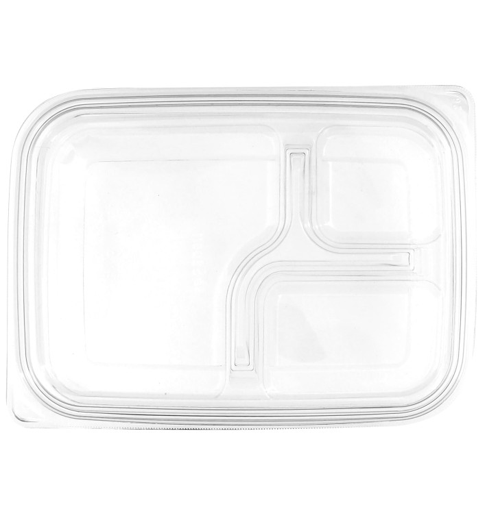 Ploché Víčko Plastové na Obaly PET 22x16cm (300 Kousky) Ploché Víčko Plastové na Obaly PET 22x16cm (300 Kousky)