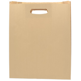 Papírové Tašky Hawanna Plochým s Průhmatem 41+10x42 Vrstvym (250 Kousky)