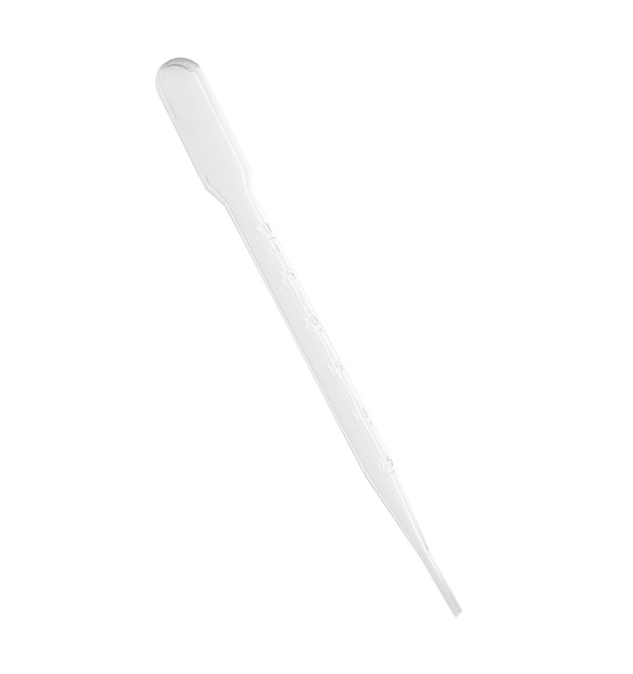 Plastová Pipeta pro Catering 3ml 16cm (1000 Kousky) Plastová Pipeta pro Catering 3ml 16cm (1000 Kousky)