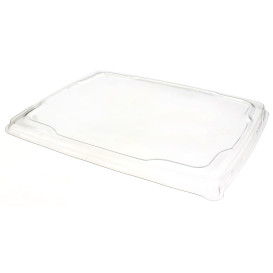 Ploché Plastové Víčko na Podnos 316x265mm (25 Kousky)