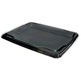 Ploché Plastové Víčko na Podnos 316x265mm (25 Kousky)